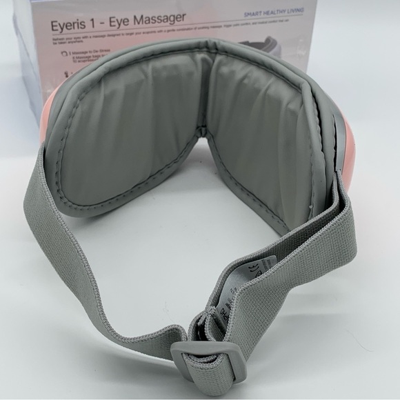 Renpho Eyeris 1V Eye Massager Pink Heated Voice Controlled Bluetooth Music - Picture 7 of 9